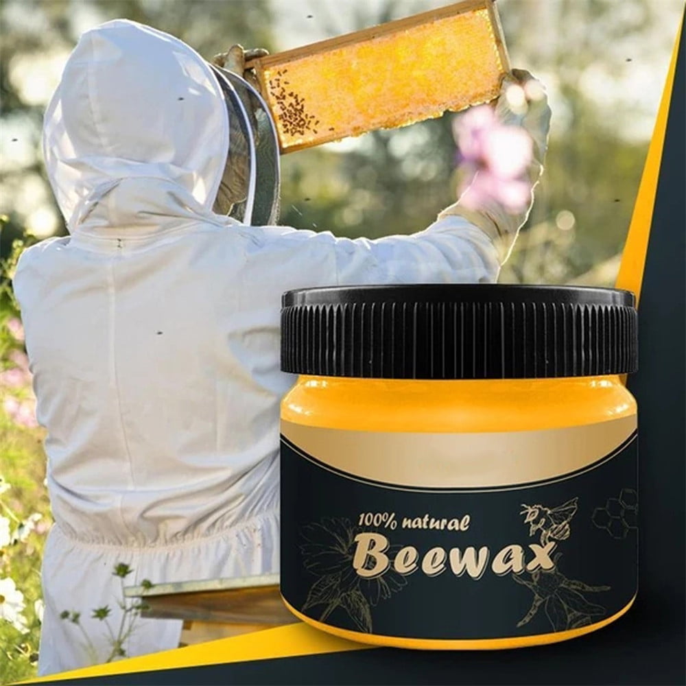 Solid Organic Natural Pure Beewax Wood Wax Polisher Waterproof
