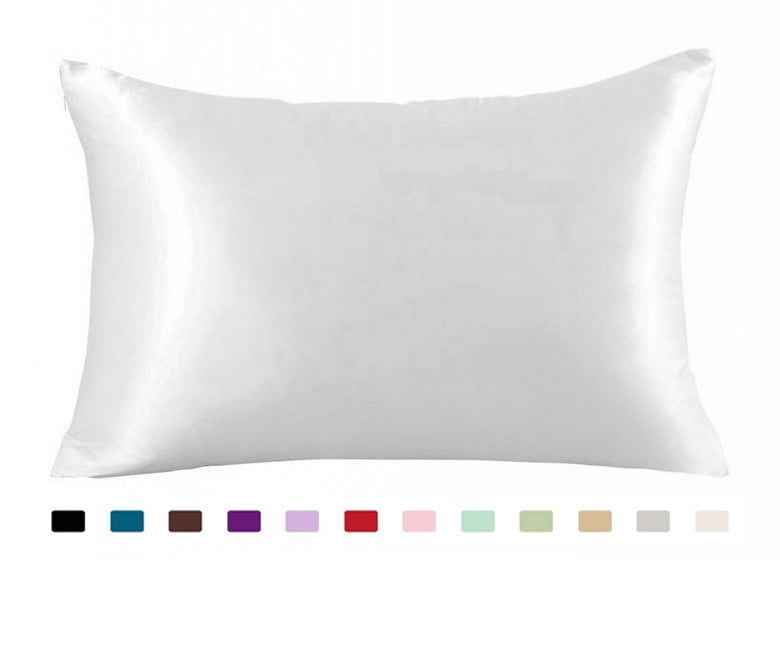 Satin Pillowcase for Hair and Skin, Queen Pillow Cases Set of 2 Pack