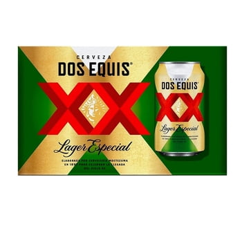 Cerveza clara Dos Equis lager especial 6 latas de 355 ml c/u