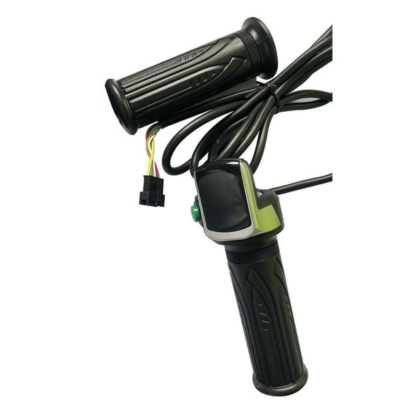 Sportact Cycling,Bicycle Accessories,Electric Bicycle,Electric Scooter E-Bike Bicycle Throttle Grip Handlebar Grips LED Display Meter