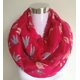 thumbnail image 3 of Nueva llegada moda animal print anillo bufanda libélula señoras bufandas Pashmina mujeres bufandas mariposa venta caliente bufanda infinita, 3 of 5