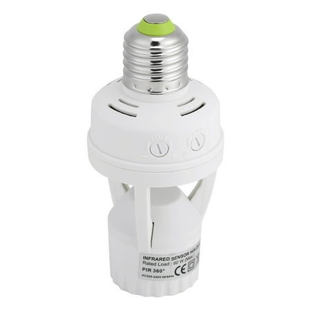 

LED Bulb Holder Sensor LED Socket E27 Socket Base For Workshop Bathroom Baby Room Basement Cabinet