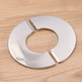 thumbnail image 6 of BIBABLYKE Stainless Steel Split Round Escutcheon Plate Wall Split Flange for 24/28/35/42/51mm Diameter Pipe Bathroom Accessories, 6 of 7