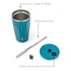 thumbnail image 5 of Termos para agua 600ML Taza de agua Drinkware térmica para deportes al aire libre (Blanco), 5 of 6