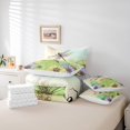 thumbnail image 5 of YST Dragonfly 7 Pcs Comforter Set Queen,Botanical Floral Bed in a Bag for Girls Lady,3D Dragonfly Fitted Sheet,Summer Gradient Tie Dye Reverse Down Comforter,Dragonfly Gifts for Women,Green, 5 of 5