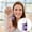 Purple-PP, variant on Vintage Mini Radio Keychain Recordable Player Retro Pendant Bag Charm Toy Gift Voice Recorder 2.36x1.57x0.79in