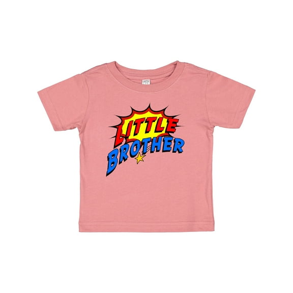 Inktastic Little Brother Superhero Boys Baby T-Shirt