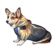 thumbnail image 6 of Uemuo Starry Light White Horse for Winter Dog Hoodie Sweatshirts with Pockets Warm Dog Clothes for Small Dogs Chihuahua-X-Large, 6 of 8