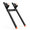 Black + Orange | 60" | 4000lb, variant on Heavy Duty Clamp-On Pallet Forks for Material Handling – 43" Forks, 2000 lbs Capacity, Quick Attach, Adjustable Stabilizer Bar, Fits Tractor Loader/Skid Steer – Black + Orange, 43" Fork Legs, 2000lb
