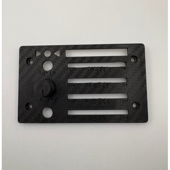 Replica Ibanez 5APP01F Faceplate for Fishman SST Preamp with Knob