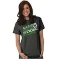 thumbnail image 3 of Save Planet Go Green Love Earth Day Plus Size Crewneck Graphic Tee Shirt Brisco Brands 3X, 3 of 5
