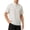 c01White, variant on USNSM (M-5XL) Plus Size Mens Henley Shirts Short Sleeve Cotton Casual Summer Basic T-Shirts Button Solid Collarless Shirts for Work Blue XXL
