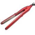 thumbnail image 1 of Pro Hair Crimper Plancha de pelo de cerámica con ondas pequeñas, plancha de pelo corrugada, plancha corrugada para mujeres y niñas, pelo corto y largo, voluminizador, peinado esponjoso (rojo), 1 of 5