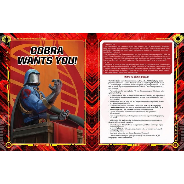 Renegade Game Studios G.I. Joe RPG : Boîte débutant : Boot Camp | Jeu de rôle | À partir de 14 Ans | 2 Joueurs et Plus | 60 Minutes de Temps Renegade Game Studios G.I. Joe RPG : Boîte débutant : Boot Camp | Jeu de rôle | À partir de 14 Ans | 2 Joueurs et Plus | 60 Minutes de Temps