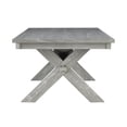 thumbnail image 3 of Correll Farmhouse 70" Dining Table, Weathered Gray, 3 of 8