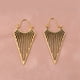 thumbnail image 1 of Pendientes para mujer, regalos para mujer, pendientes huecos de metal, pendientes geométricos de estilo étnico, un pendiente, 1 of 2