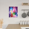 thumbnail image 6 of Lsque inside out 2 Pattern Decorative Picture – Unique Modern Wall Art, Ready-to-Hang Canvas Print for Home (Vertical), 6 of 6