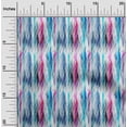thumbnail image 1 of oneOone Georgette Viscose Blue Fabric Liquid Drip Abstract Sewing Craft Projects Fabric Prints By Yard 42 Inch Wide, 1 of 4