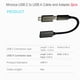 thumbnail image 5 of Mrocioa Adaptador USB C a USB Paquete de 2, Cable USB C a USB 3.0, Adaptador USB C a USB Hembra, 5 of 6