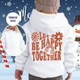 thumbnail image 2 of Fgnfyis Girls Cute Print Pullover Hoodie with Hood and Pockets for Everyday Wear Winter Hoodie for Casual Layer White 4-5 Years, 2 of 4