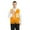Orange, variant on Toptie Adult Mesh Vest Zipper Supermarket Team Volunteer Uniform Vest - Orange
