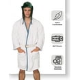 thumbnail image 4 of Vacation Christmas Movie Cousin Eddie White Robe with Belt Halloween Costume Cosplay (Includes Robe and belt Only), 4 of 7