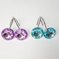 thumbnail image 4 of Ganchos para cortina de ducha, 12 piezas Ganchos para cortina de baño con diamantes de imitación acrílicos Ganchos de ducha decorativos para baño, cortinas y forro Adepaton LRWJ060-4, 4 of 6