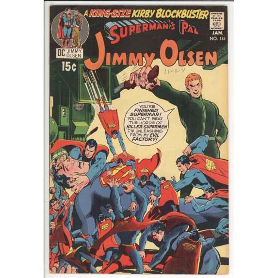 Superman's Pal Jimmy Olsen #135 Comic Book