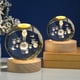 thumbnail image 5 of Glowing Planetary Astronaut Crystal Night Lights USB Power Warm/RGB Bedside Light Kid Gift Night Lamp, 5 of 5