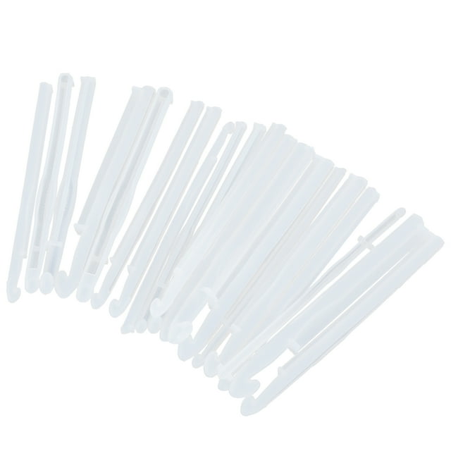 Crochet Hooks Mould, Epoxy Mould Easy To Demold Soft Thick Tear Resistant For DIY Craft For Knitting Crochet Making