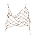 thumbnail image 1 of Pet Climbing Net, Hemp Rope Relieve Pets' Anxiety Non- Bird Climbing Rope Ladder  For Hamsters For Parrots Large, 1 of 8