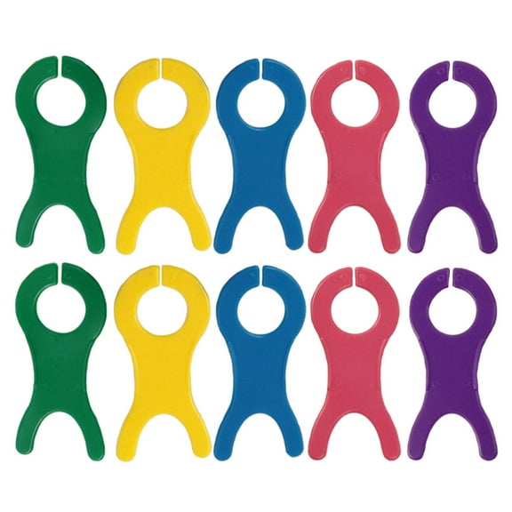 HAKIDZEL 10Pcs Cross Stitch Bobbin Organizer Plastic Embroidery Thread Organizer For Beginners And Children