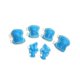 thumbnail image 1 of Rodilleras, coderas y muñequeras para niños. Conjunto de equipo de protección para niños. Azul, 1 of 9