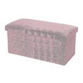 thumbnail image 1 of Boîte de Rangement Capacité de Charge Élevée Pliable en Tissu Ottoman de Rangement Polyvalent Cube Siège pour la Maison Qinhai, 1 of 5