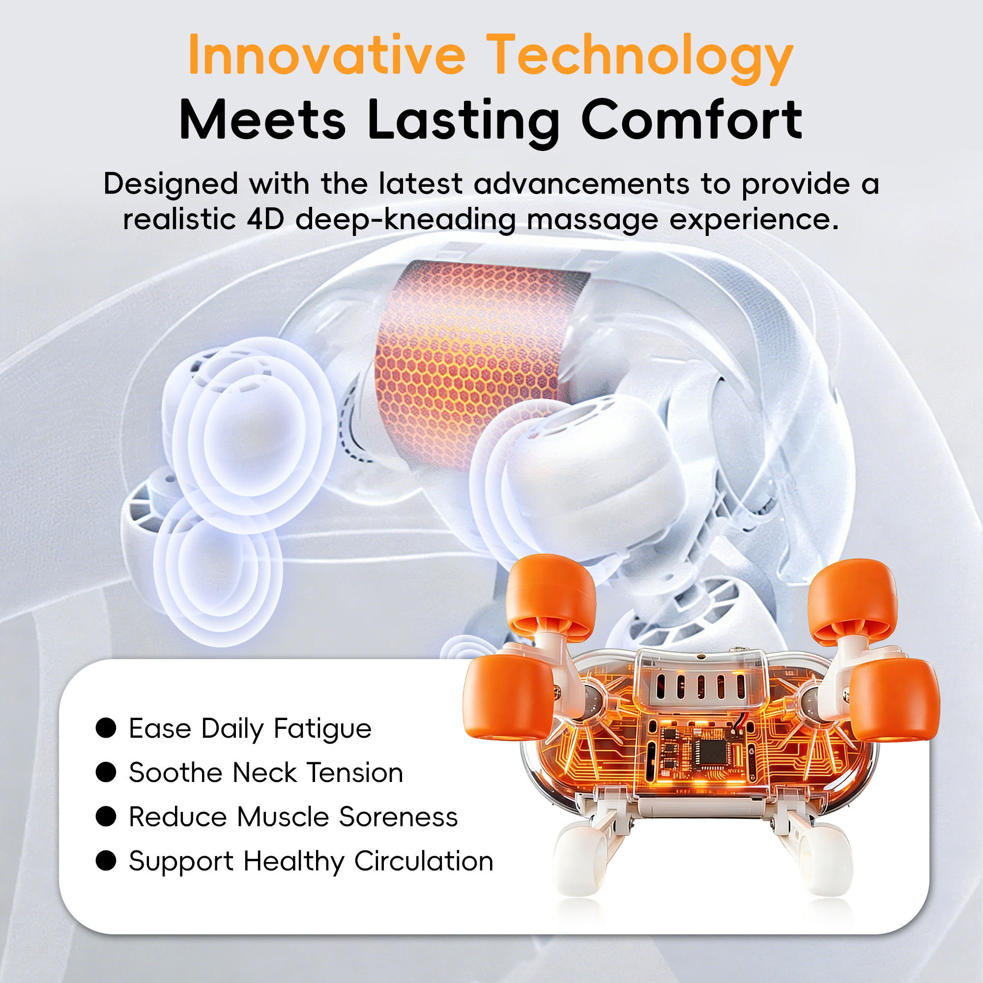 WHALLULTRA Cordless Neck Massager with Heat photo 8