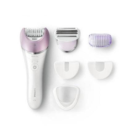 Philips Removal Hair Philips Satinelle Advanced Epilator, Electric Hair Removal, Cordless Wet & Dry Use, (BRE635) ()