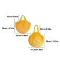 thumbnail image 5 of mdesiwst Shopping Bag Foldable Extra Large Capacity Storage Bag Lightweight Cotton Mesh Tote Bag for Grocery Food Toys Clothing, 5 of 8