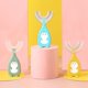 thumbnail image 3 of 4 Packs Kids U Shaped Toothbrush, Food Grade Soft Silicone Head, Age 2-6 Kidstoothbrush 360 Degree Oral Teeth Cleaning Design For Toddlers And Childre, 3 of 4