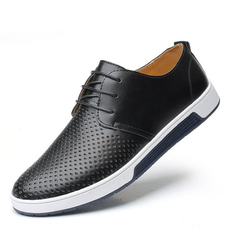 

Men‘s Dress Shoes Oxford Sneakers Breathable Flat Shoes For Office Wedding
