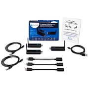 ClearClick Present+Share Mini - Wireless Presentation System for Laptops, PC, HDMI, Smartphones, TV or Projector (2 Transmitter, 1 Receiver Kit)