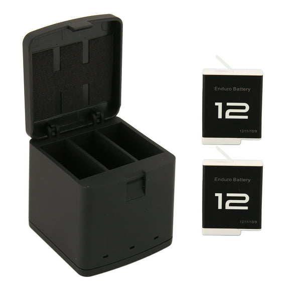 Camera Battery And , Safe Camera 3 Channel Battery Fast Charging 4.4V 0.7A Portable 2x1800mAh Rechargeable Li Ion Battery For Camera Accessories