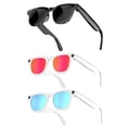 thumbnail image 5 of Smart Glasses with 12MP Camera, Voice Translation & Video Recording, Wireless Call Smart Glasses for First-Person Photography, Black Tech Wearable, 5 of 10