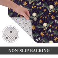 thumbnail image 3 of Bathroom Rugs Mat - cool skull bat garlands cobwebs Entryway Indoor Door Mat Kitchen Bedroom Rugs Mat for Indoor Bathroom Bedroom, Living Room 16x24in, 3 of 7