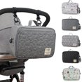 thumbnail image 1 of Stroller Organizer, Large Universal Stroller Bag Stroller Accessories with Shoulder Strap, Grey, 1 of 5