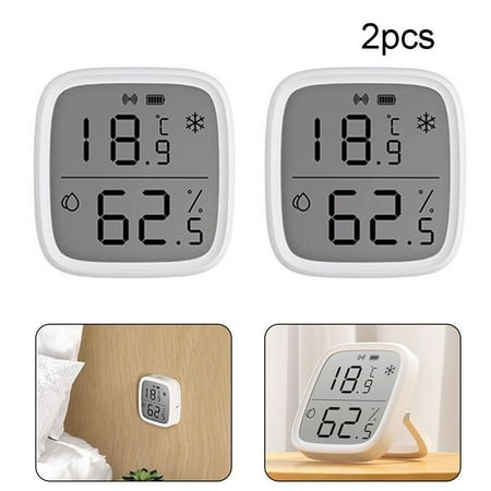 

FOR SNZB-02D LCD Smart Temperature and Humidity Sensor for Remote Monitor
