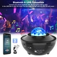 thumbnail image 4 of Led Projector Starry Sky Lamp, Starry Sky Projector Night Light With Starry Star / Water Wave Wave Effect With 21 Lighting Modes And Music Speaker.Perfect For Baby Kids Party, 4 of 7