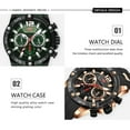 thumbnail image 3 of MINI FOCUS Men's Sports Watch Casual Waterproof Quartz Watch with Multiple Functions, 3 of 11