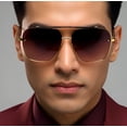 thumbnail image 5 of Classy Sunglasses Luxury Shades Retro Outdoor Driving Glasses, 5 of 7