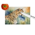thumbnail image 4 of Cheetah Glass Cutting Board Large 12 in x 15 in, 4 of 5
