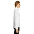 thumbnail image 3 of Team 365 TT31W Women's Zone Performance Quarter-Zip Pullover-White-XS, 3 of 3